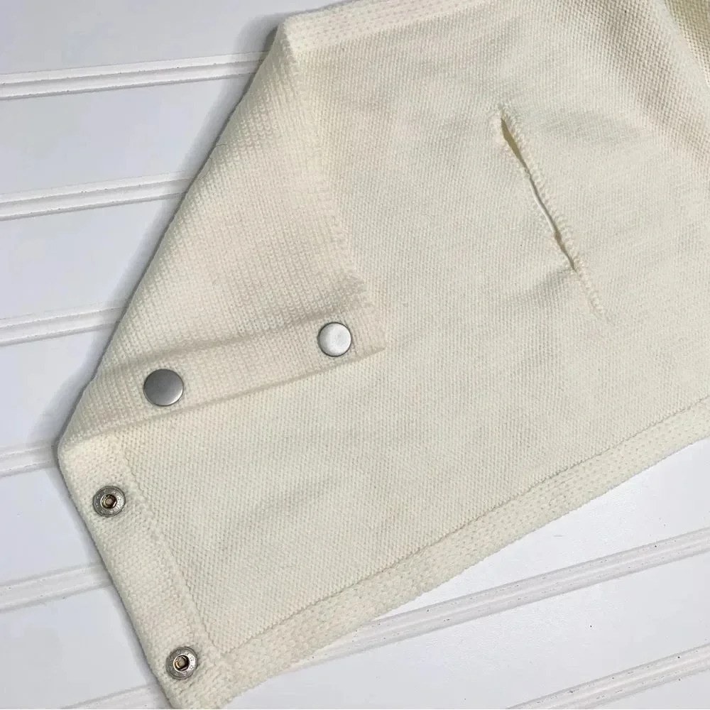Nfp Studio Snap Neck Warmer 100% Merino Wool — image 4 of 6